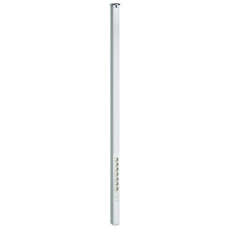 Colonne officea simple face fixation vérin 2700-3000mm RAL9016 Pure (DAS4527009016)