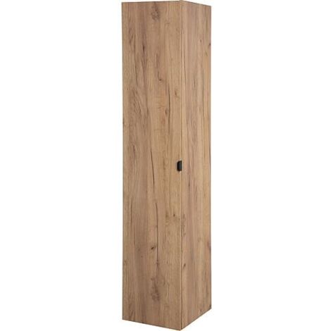 Colonne série LOSSA 1 porte butée droite noueux cortina 350x1625x370 mm