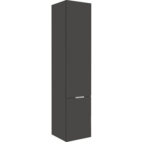colonne serie MBF 2 portes anthracite mat, butée à droite 350x1625x370mm