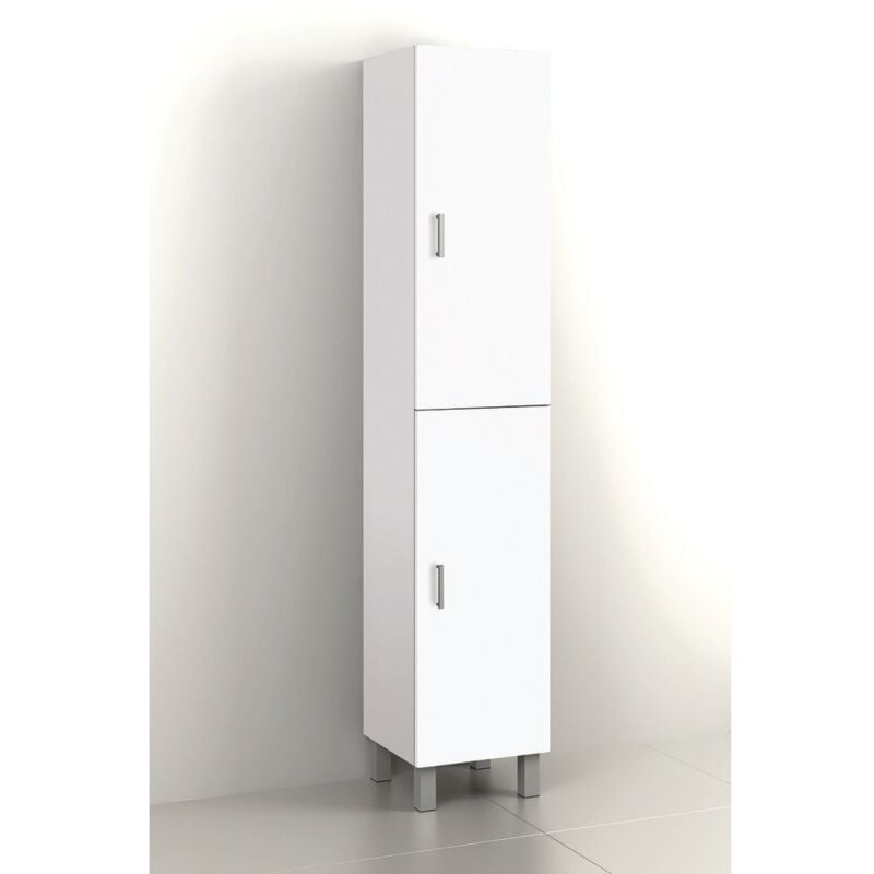 Colonne sur pieds Boston 2 portes Anconetti Blanc