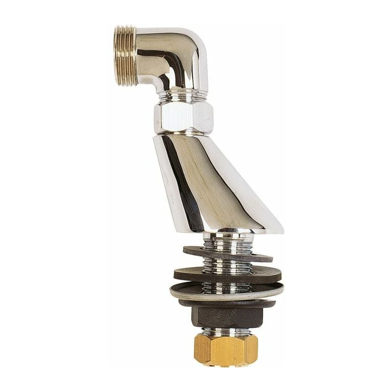 Colonnette excentrée 22 mm - m 1/2' - m 3/4'