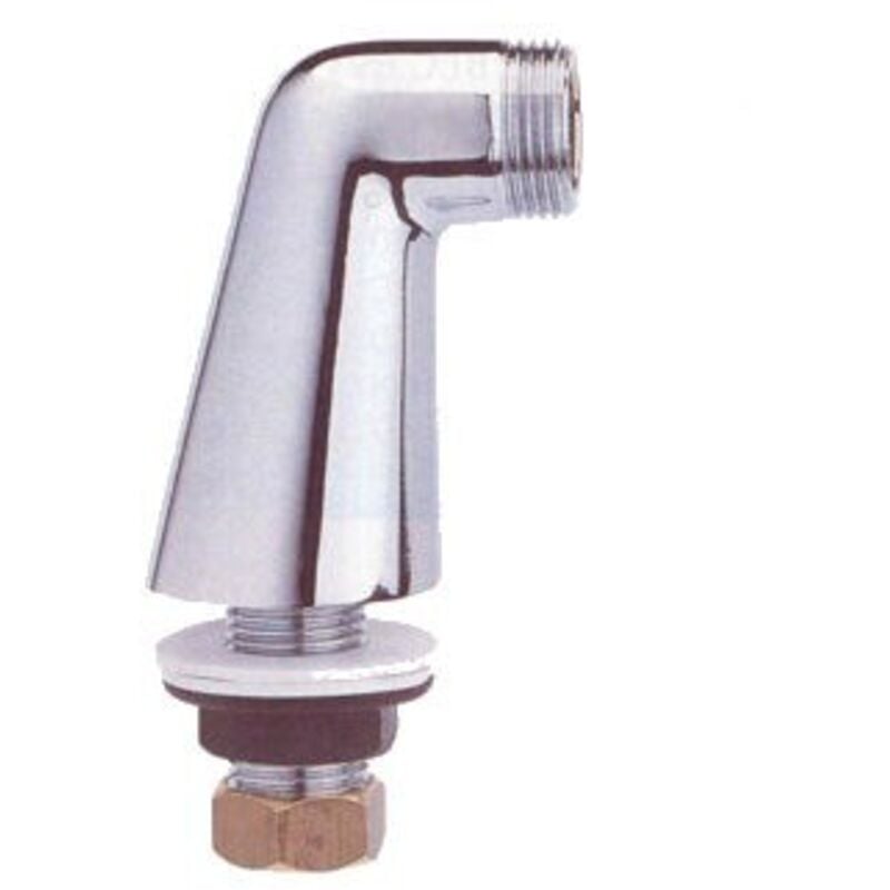 Colonnette luxe monobloc fondue - Avec écrou 1/2-14 - Sortie Mâle 3/4 - La paire