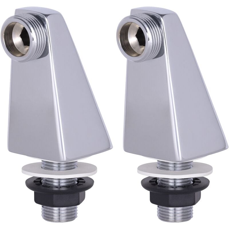 Kit colonnettes avec flexibles sertis Noyon&thiebault Carrées