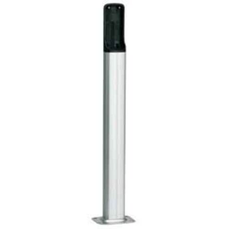 Colonnina per fotocellula in PVC RAL 9006 H argento DIR-CG H=0,5M
