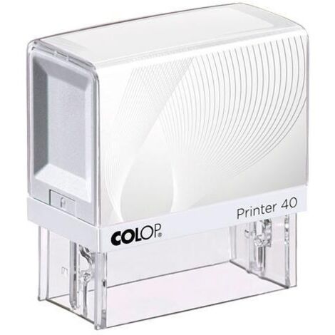 COLOP PRINTER 40 G7 23X59MM BLANCO/AZUL