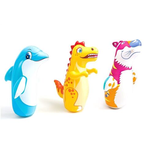 COLOR BABY  ANIMAL GONFLABLE CULBUTO, 5 CM, ASSORTIS: MODÈLES ALÉATOIRES, 1 UNITÉ