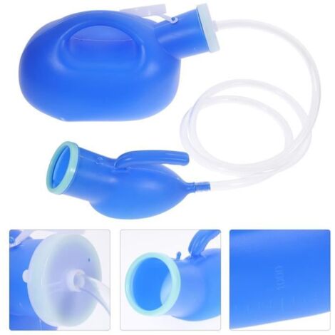 color Blue Urinoir de voyage pour homme et femme, bouteille d\'urine, Pot de voyage, urinoir d\'urgence, anti-d