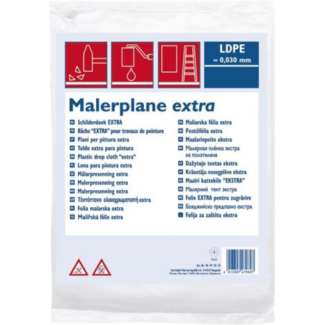 Color Expert Bauplane LDPE reg. 30 my 4 x 12,5 m transluzent