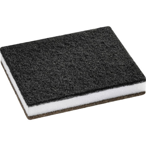Color Expert Schleifpad fein und mittel 150 x 100 x 30 mm Schleifpapier