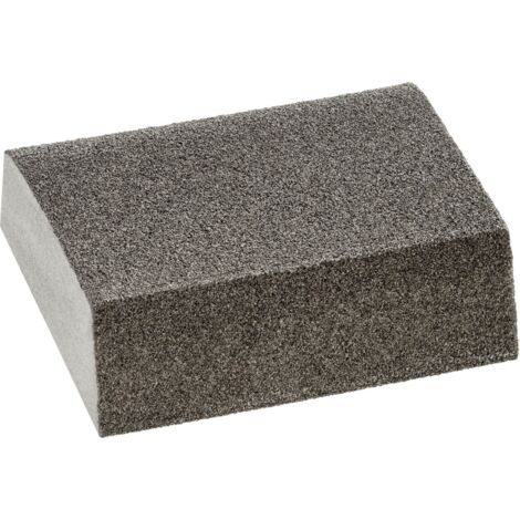 Color Expert Schleifschwamm fein und mittel 100 x 70 x 25 mm angeschrägt Schleifschwamm