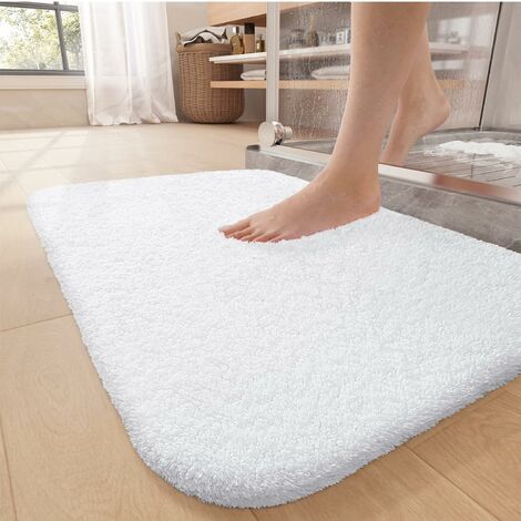 Cute Bathroom Rugs Mats,non-slip Extra Soft Microfiber Washable Water  Absorbent Shower Toilet Kids Bath Rugs Mats Set For Bathroom  (20x32/50x80cm, C