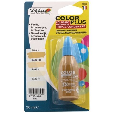 Color Plus 3x 30cc Blist Oxyd Jaune - Color Plus