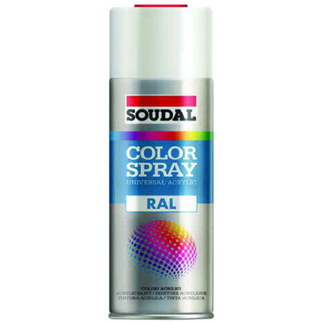 Color Spray Smalto Acrilico Spray - ml.400 - bianco puro RAL 9010 opaco (155519) - 6 pz