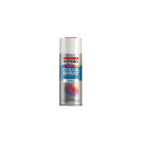 COLOR SPRAY SMALTO ACRILICO SPRAY- - ml.400 - rosso rubino RAL 3003 (155530) - 6 pezzi SOUDAL