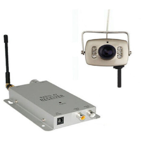 Color Wireles Caméra Kit De Caméra 6 Led Wifi Vidéo Audio Vidéo 200 Mt Surveillance Vidéo