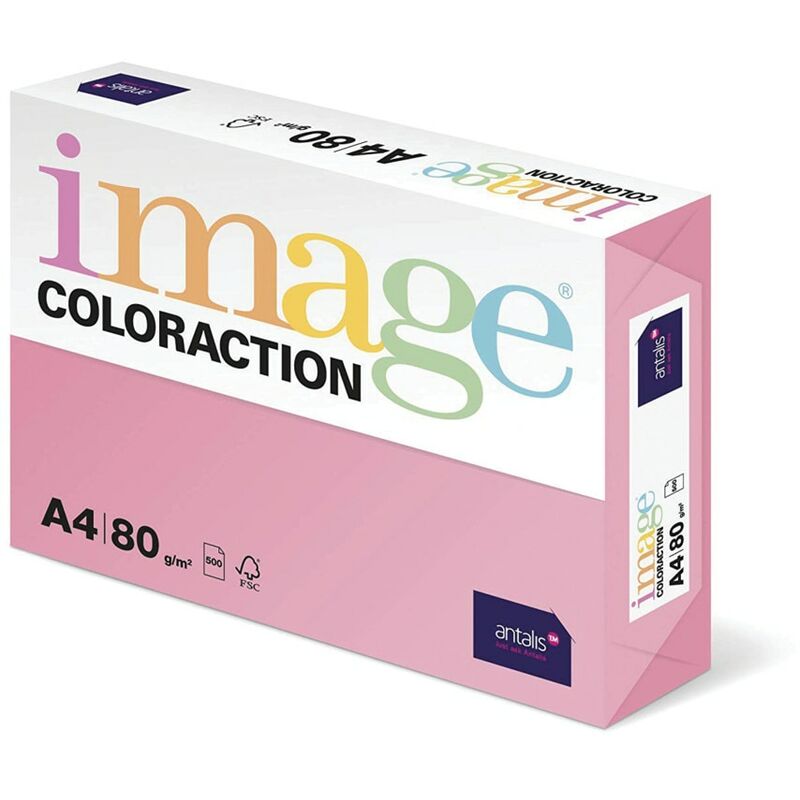 Malibu Copier Paper A4 Neon Pink Ream 500 Sheets - Image Paper