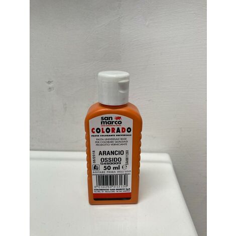 Colorado pasta colorante arancio ossido lt 0,050