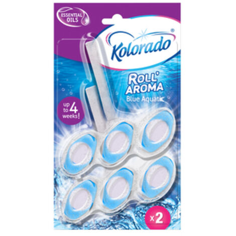 Colorado Roll Aroma Toilettenwürfel Blue Aquatic Duopack (2x51g)