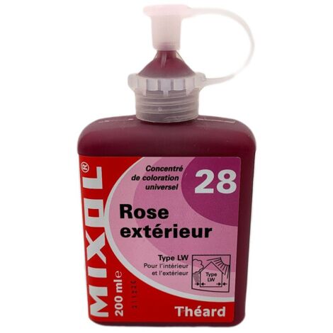 Colorant Mixol Serie 3 200ml Couleur: 28 - ROSE EXTERIEUR (LW)