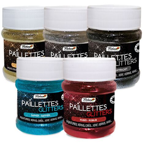 Colorant Paillettes Anthra Pot80ml - Paillettes
