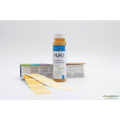 Colorant pour peinture blanche AURO n°330, Ocre Jaune -