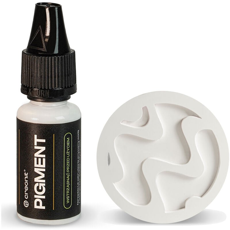 Colorant pour plâtre polymère 10ml CREONIT pigment FROST WHITE 008