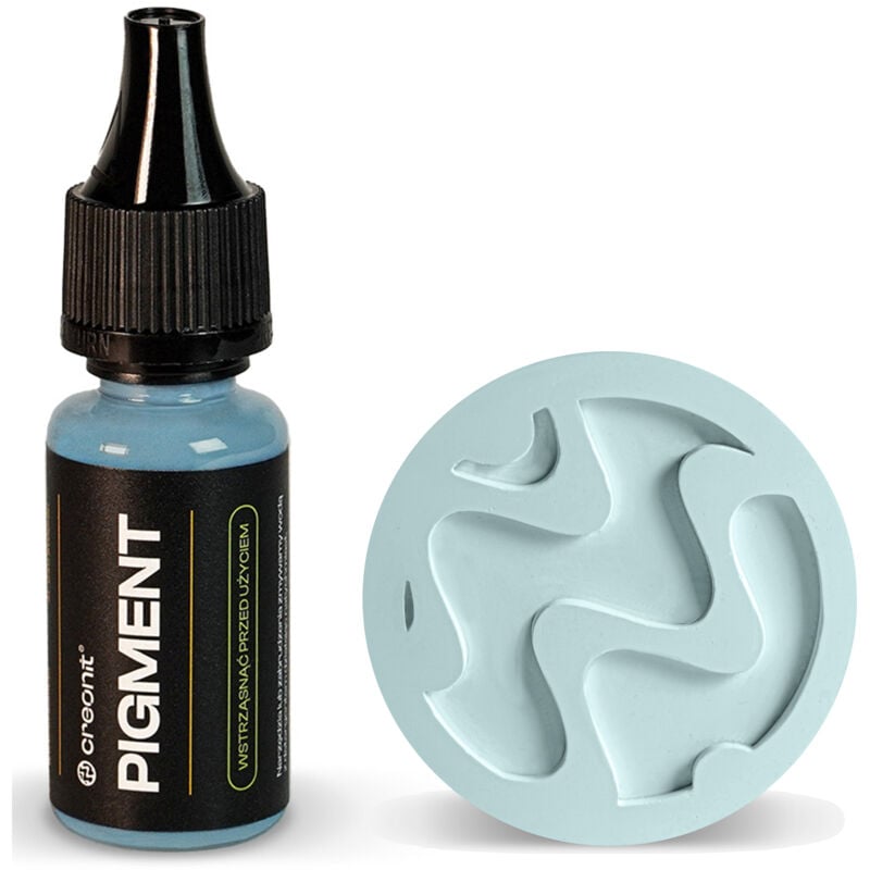 Colorant pour plâtre polymère 10ml CREONIT pigment PASTEL BLEU 023