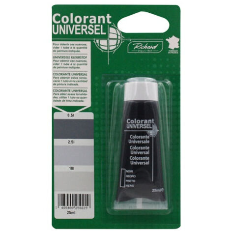 Colorant univ. 25cc s/bl.jaune clair - COLORANT UNIVERSEL