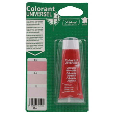 Colorant Univ. 25cc S/bl.vert Jaune - Colorant Universel