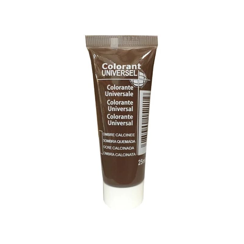 Colorant Universel - Tintura universale, tubo da 25 ml, color umbero bruciato.