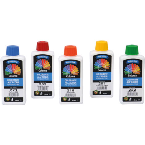 Colorante concentrato rosso vivo 45 ml
