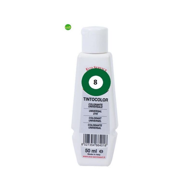 Colorante ecoservice per vernici ml 50 verde tb08