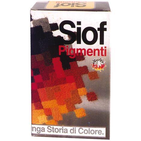COLORANTE IN POLVERE A BASE DI TERRA gr. 500 col. Ocra Gialla 12 PZ