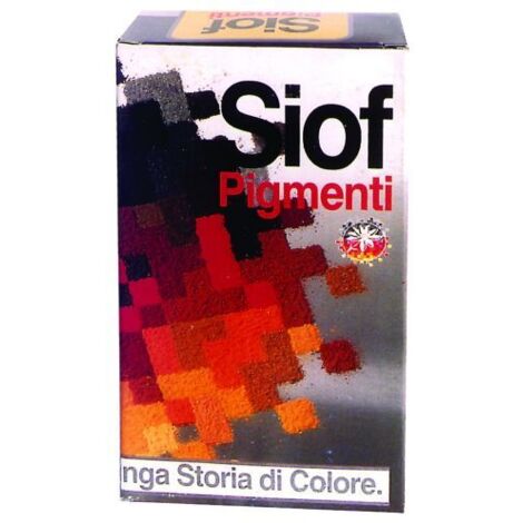 COLORANTE IN POLVERE A BASE DI TERRA gr. 500 col. Rosso Inglese 12 PZ