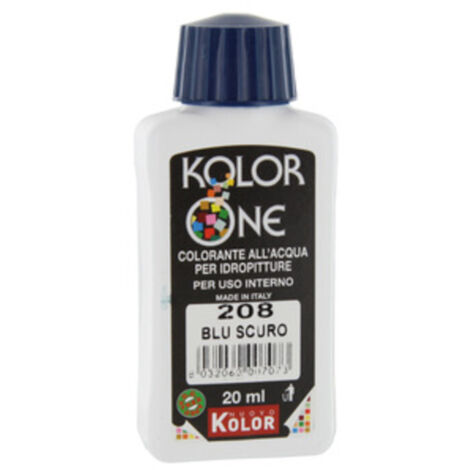COLORANTE KOLOR ONE 20 ML BLU SCURO 208- 12,0 pz