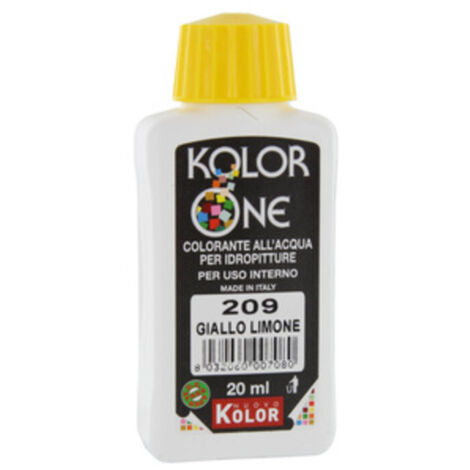 COLORANTE KOLOR ONE 20 ML GIALLO LIMONE 209- 12,0 pz