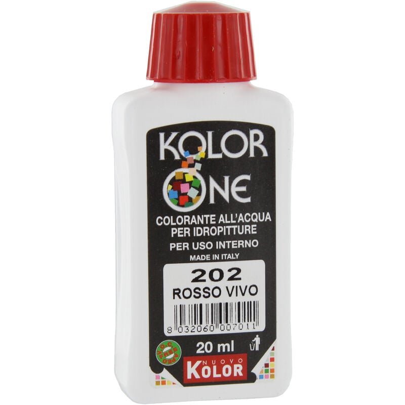 Colorante kolor one ml.20 n.202 rosso vivo