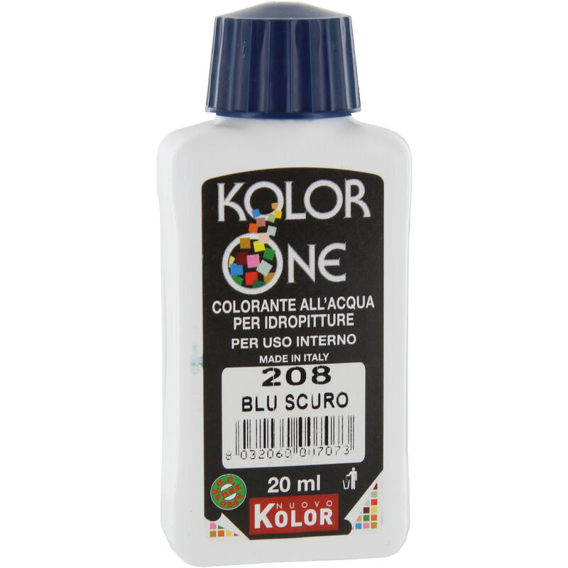 Ferramenta1.com - colorante kolor one ML.20 N.208 blu scuro. Prezzo per 1 pezzo.