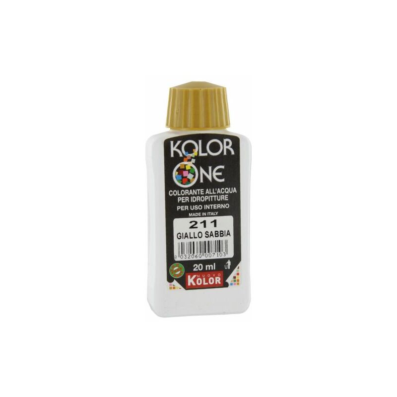 Colorante kolor one 20 ml giallo sabbia 211 12 pz