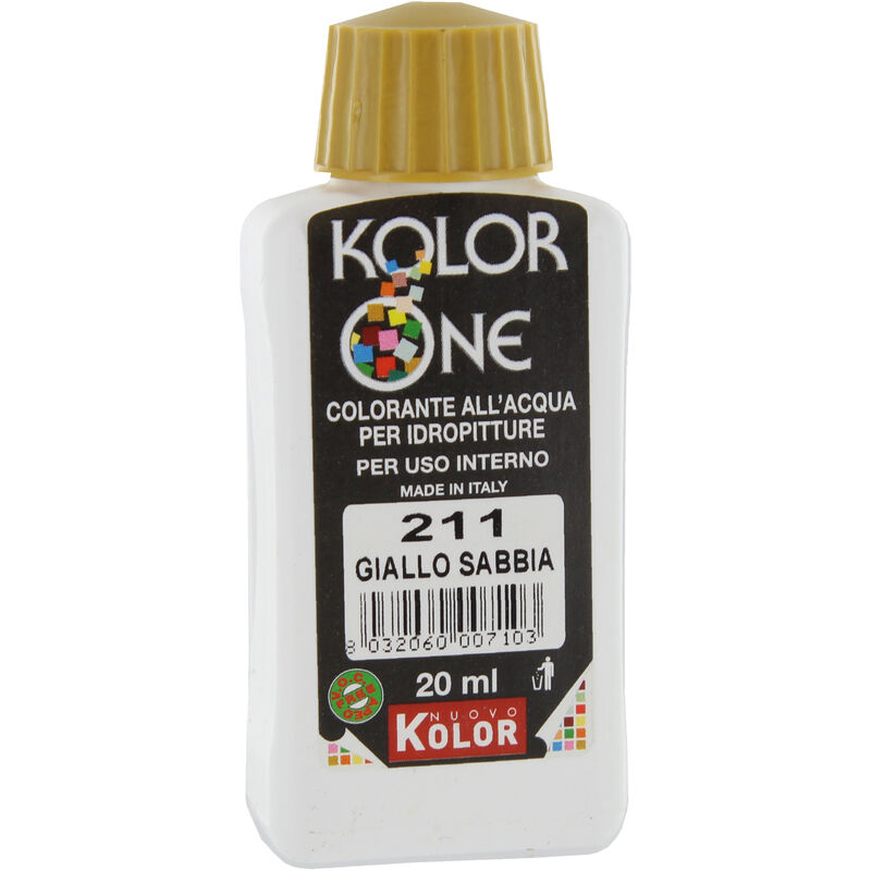 Colorante kolor one ML.20 N.211 giallo sabbia. Prezzo per 1 pezzo.