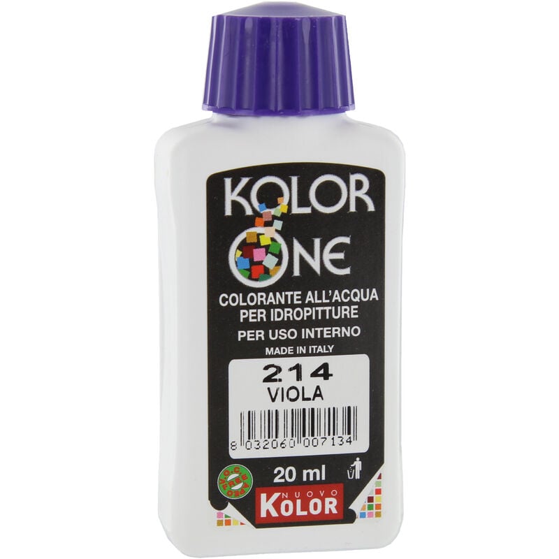 Colorante kolor one ML.20 N.214 viola. Prezzo per 1 pezzo.