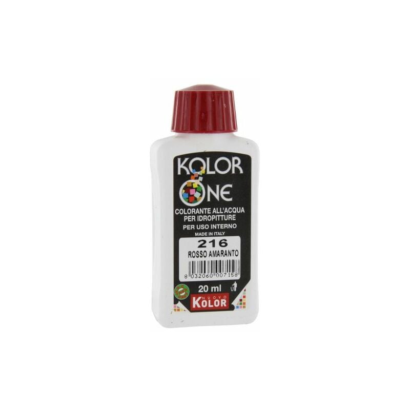 Colorante Kolor One 20 Ml Rosso Amaran 216 12 Pz