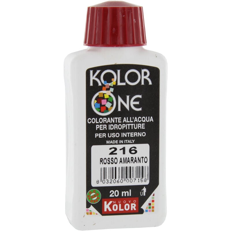 Colorante kolor one ML.20 N.216 rosso amaran.. Prezzo per 1 pezzo.