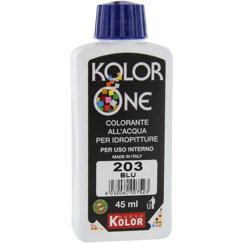 Colorante kolor one ML.45 N.203 blu. Prezzo per 1 pezzo.