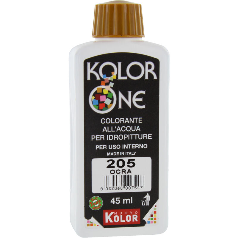 Colorante kolor one ML.45 N.205 ocra. Prezzo per 1 pezzo.