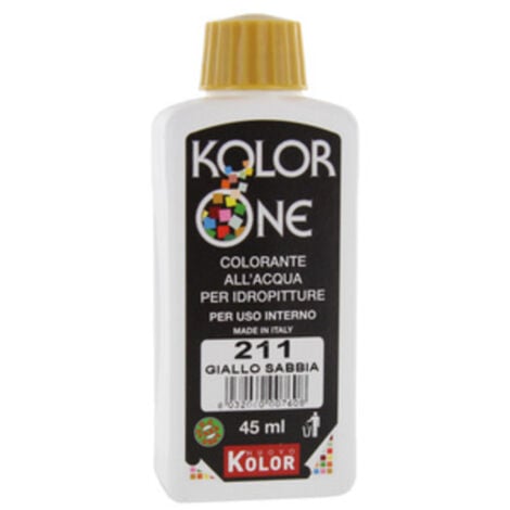 COLORANTE KOLOR ONE ML.45 N.211 GIALLO SABBIA. Prezzo per 1 pezzo.