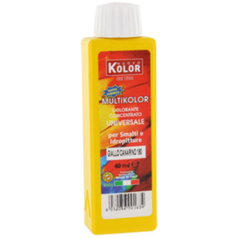 COLORANTE UNIVERSALE 40 ML GIALLO CANARINO 180R- 12,0 pz