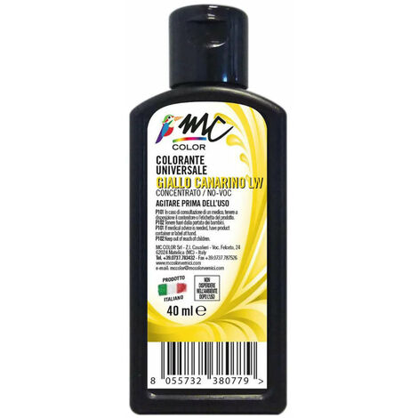 Colorante universale concentrato - 40 ml / Giallo canarino LW