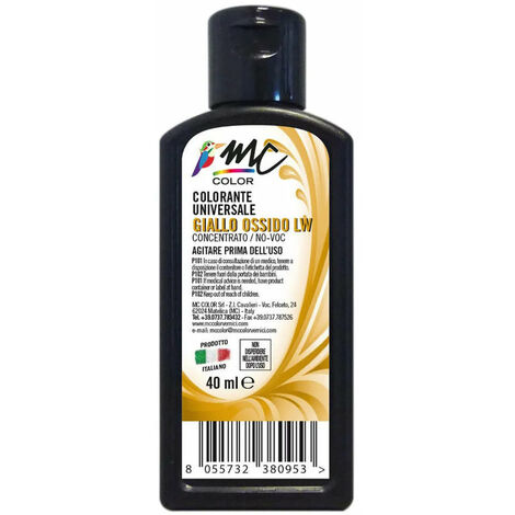 Colorante universale concentrato - 40 ml / Giallo ossido LW