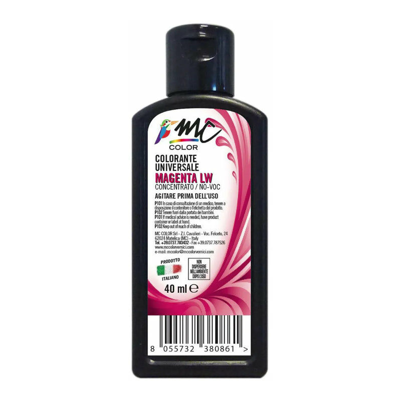 Colorante universale concentrato - 40 ml / Magenta LW